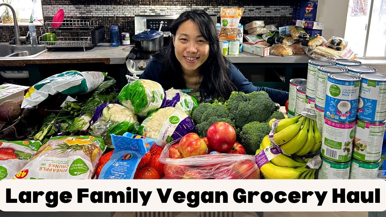 🫛Grocery Haul | Weekly Vegan Grocery Haul For Large Family of 7
