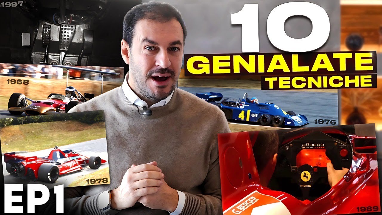 F1: le dieci GENIALATE che hanno CAMBIATO le monoposto di Formula 1. Primo Capitolo