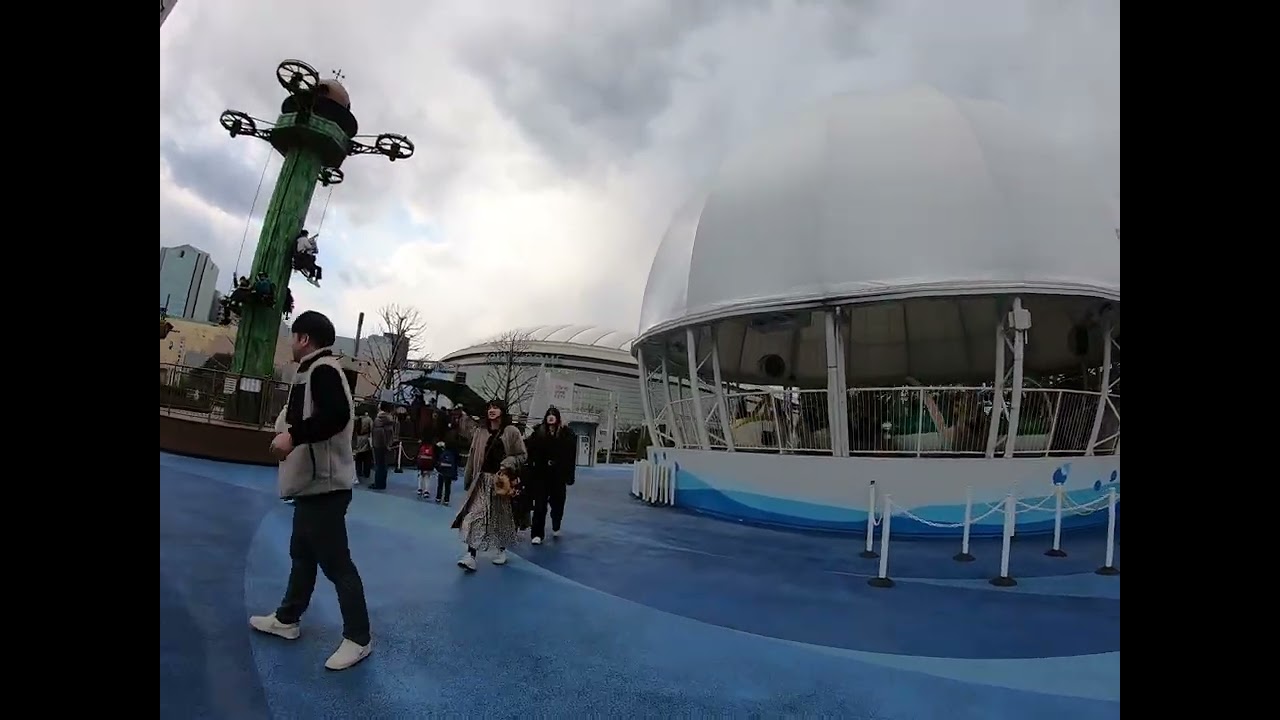 「水道橋」駅から「東京ドームプリズムホール」まで歩きました