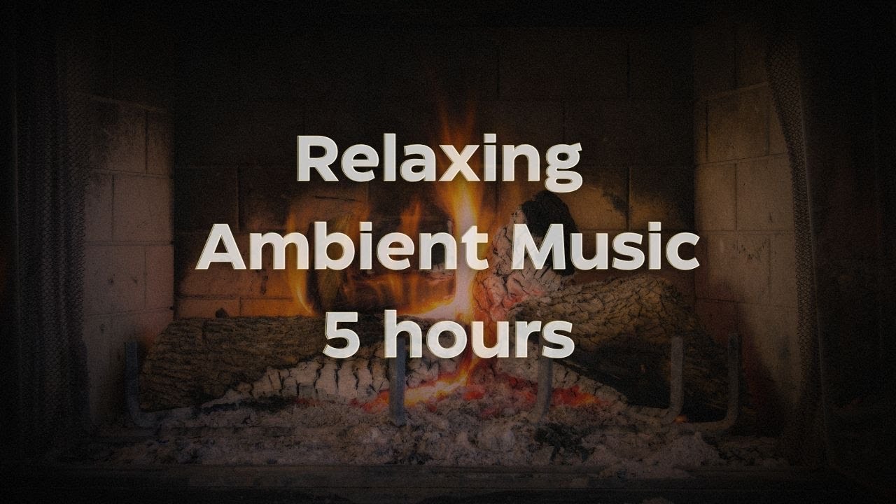 5 Hours Ambient Music: Meditation with God & Spiritual Healing | Fireplace burning 432 Hz tuned