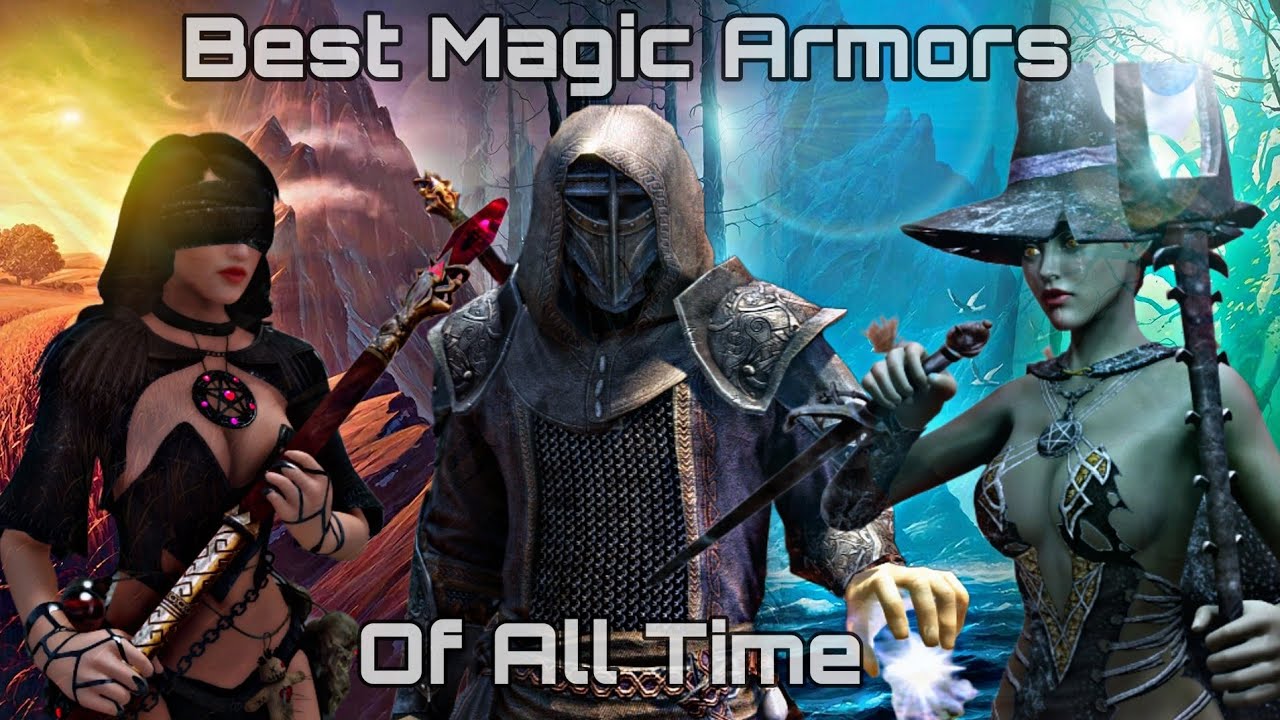 Best Mage Armors Of All Time Skyrim SE Pc Xbox