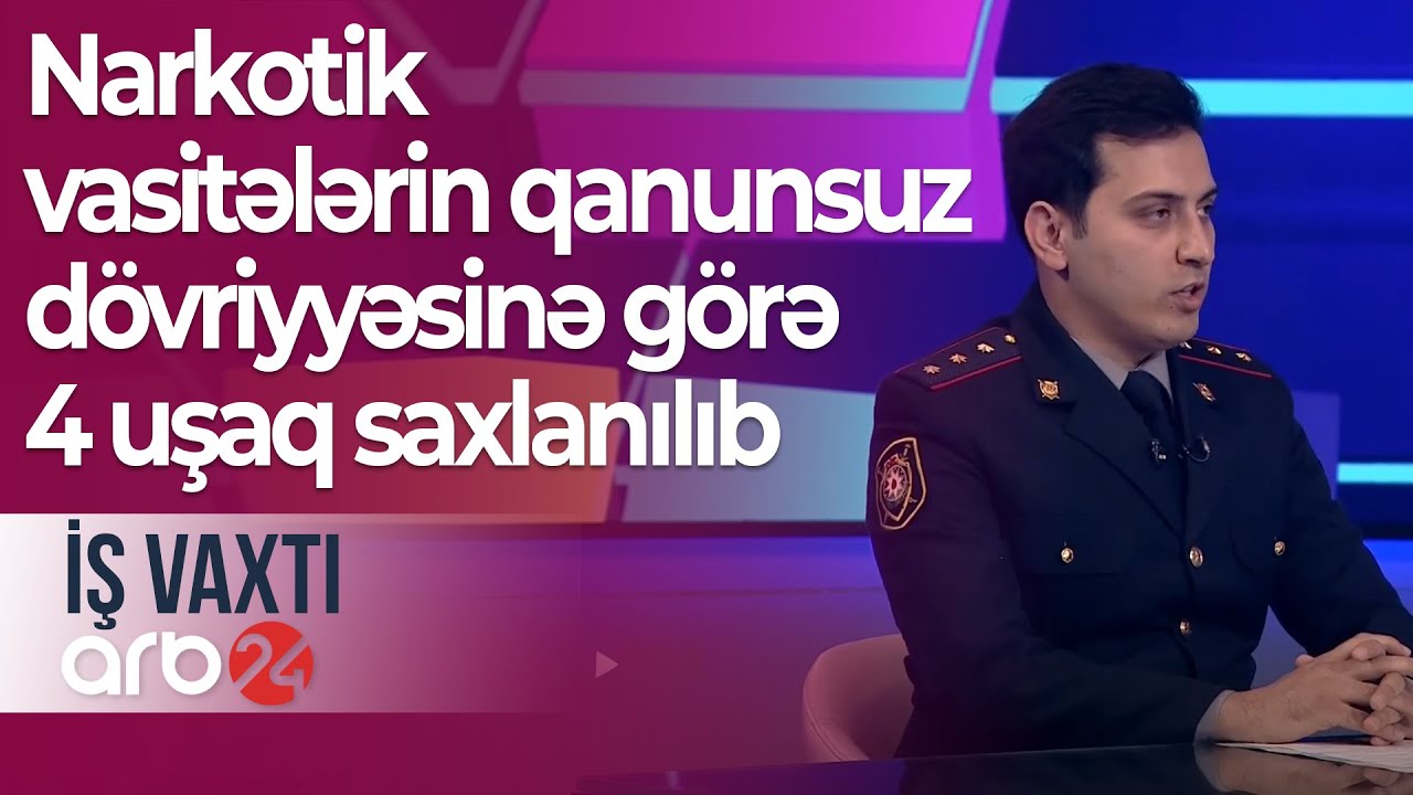 Narkomaniya ilə mübarizə: Narkotik vasitələrin qanunsuz dövriyyəsinə görə 4 uşaq saxlanılıb–İş vaxtı