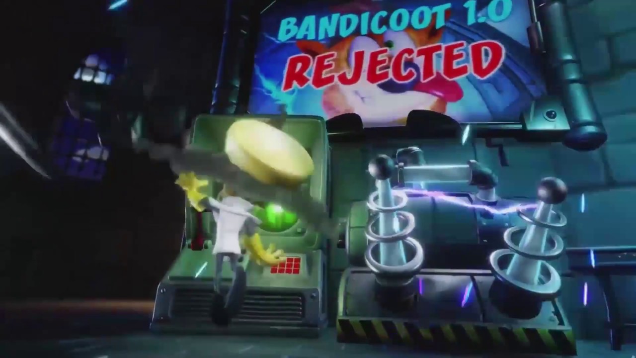 Crash Bandicoot Remastered Cutscene w/ Classic Audio