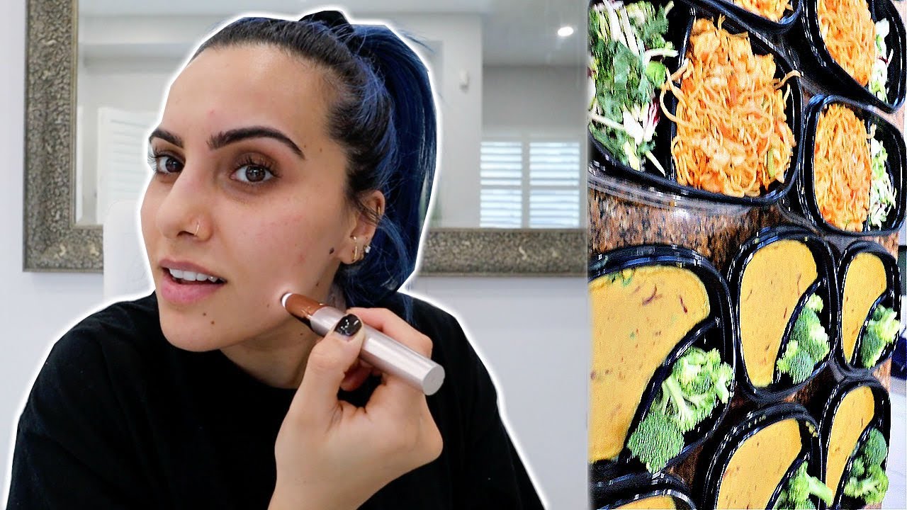 HOW I MEAL PREP DESI FOOD, REMOVING FACIAL HAIR & A SNOW DAY