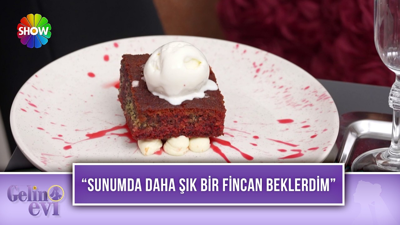 Safiye Gelin'den 'portakal soslu dondurmalı vişneli revani' ikramı  | Gelin Evi 1667. Bölüm