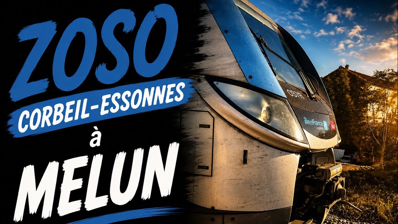 Cab Ride | RER D ZOSO | Corbeil-Essonnes à Melun