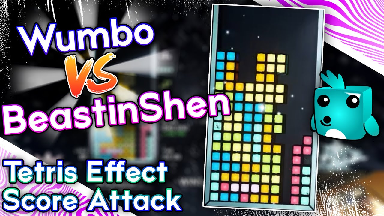 Tetris Effect Score Attack - T-Spin Factory vs BeastinShen
