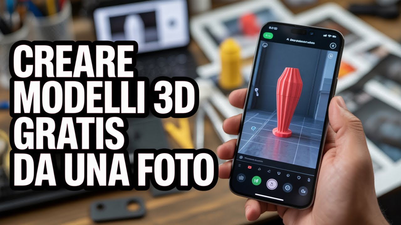 Modelli 3D GRATIS da una Foto? 🤯 Ecco Copilot 3D (Ce l'AI?)