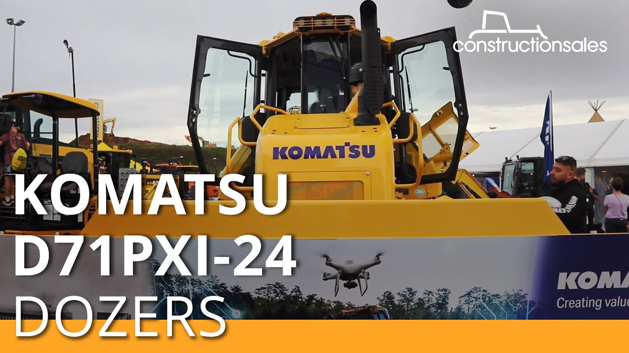 Komatsu D71PXi-24 dozers take smart features to next level - DDT 2021