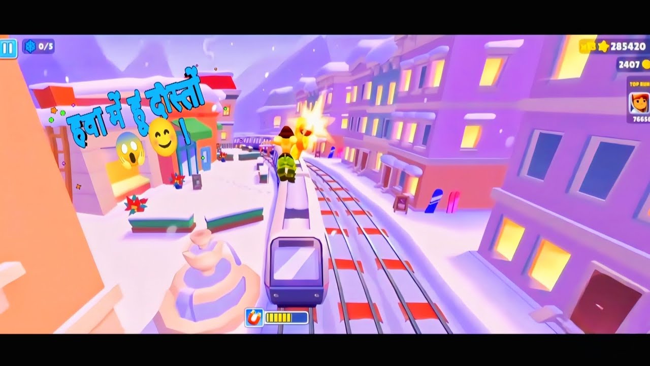 AIR ME HU DOSTO 😱😊! SUBWAY 🚇 SURFERS। IDLE INSAAN🤘। 31/365 DAYS। #video #subwaysurfers 