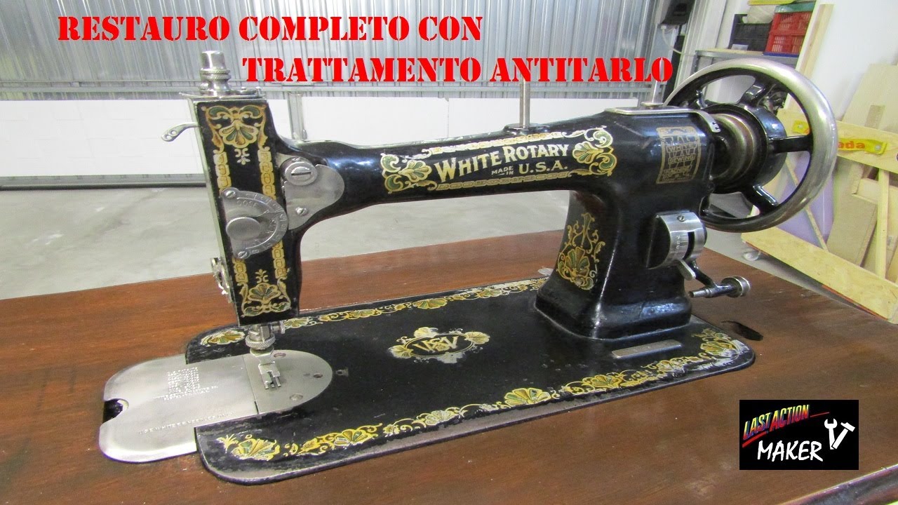 *FAI DA TE Trattamento Antitarlo + Restauro Macchina da Cucire  (vedere 👇 nuovo link in descrizione)