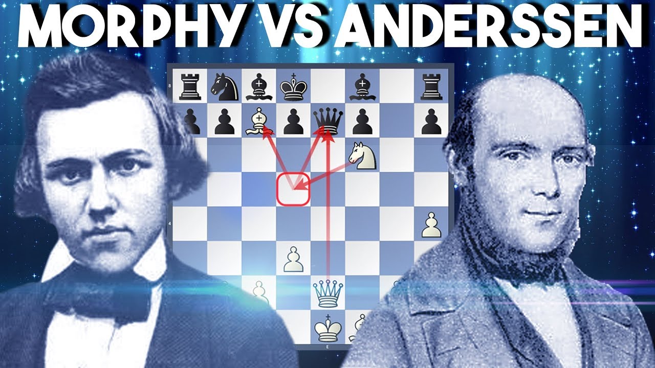 Paul Morphy vs Adolf Anderssen 1858 | The Most Insane Kings Gambit