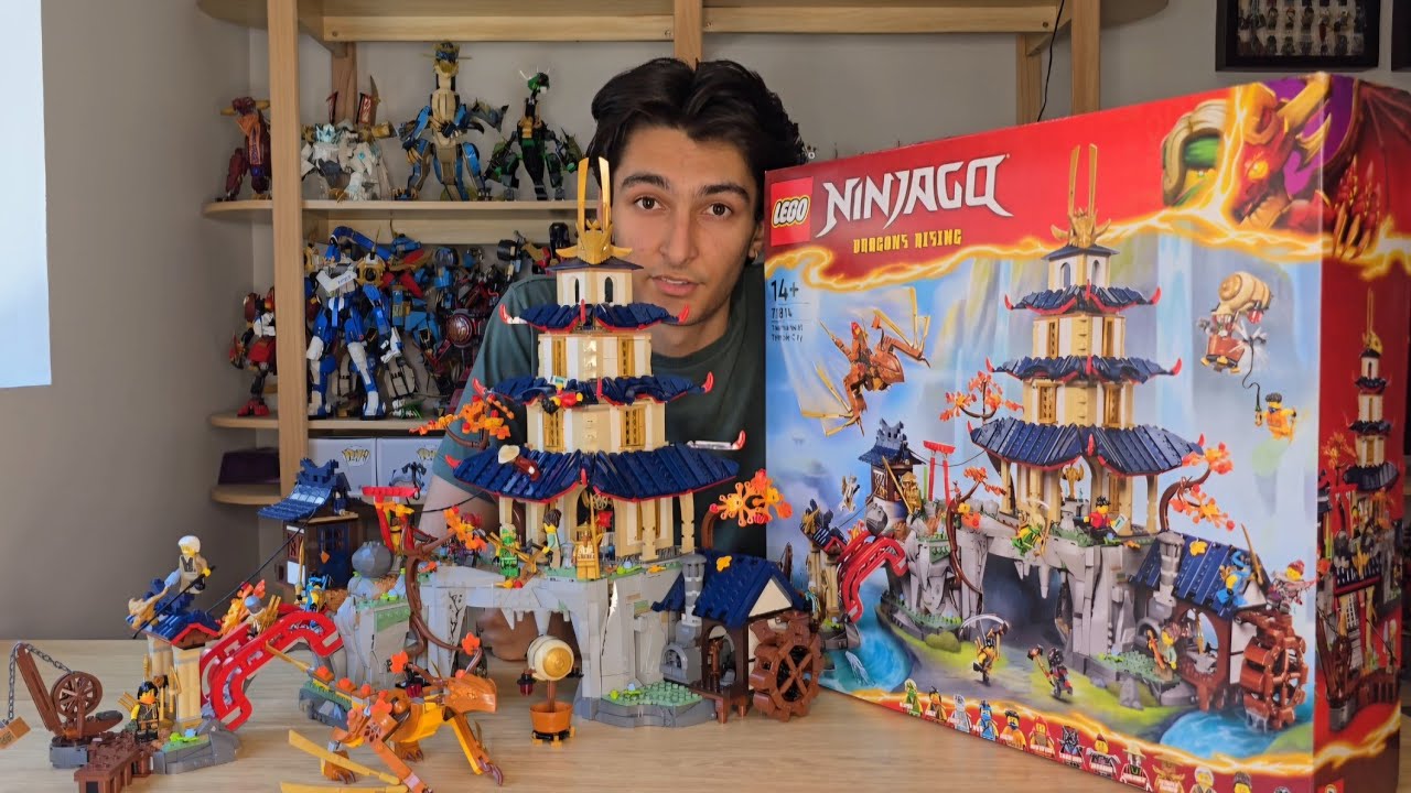 LEGO Ninjago: 71814 Tournament Temple City | Review