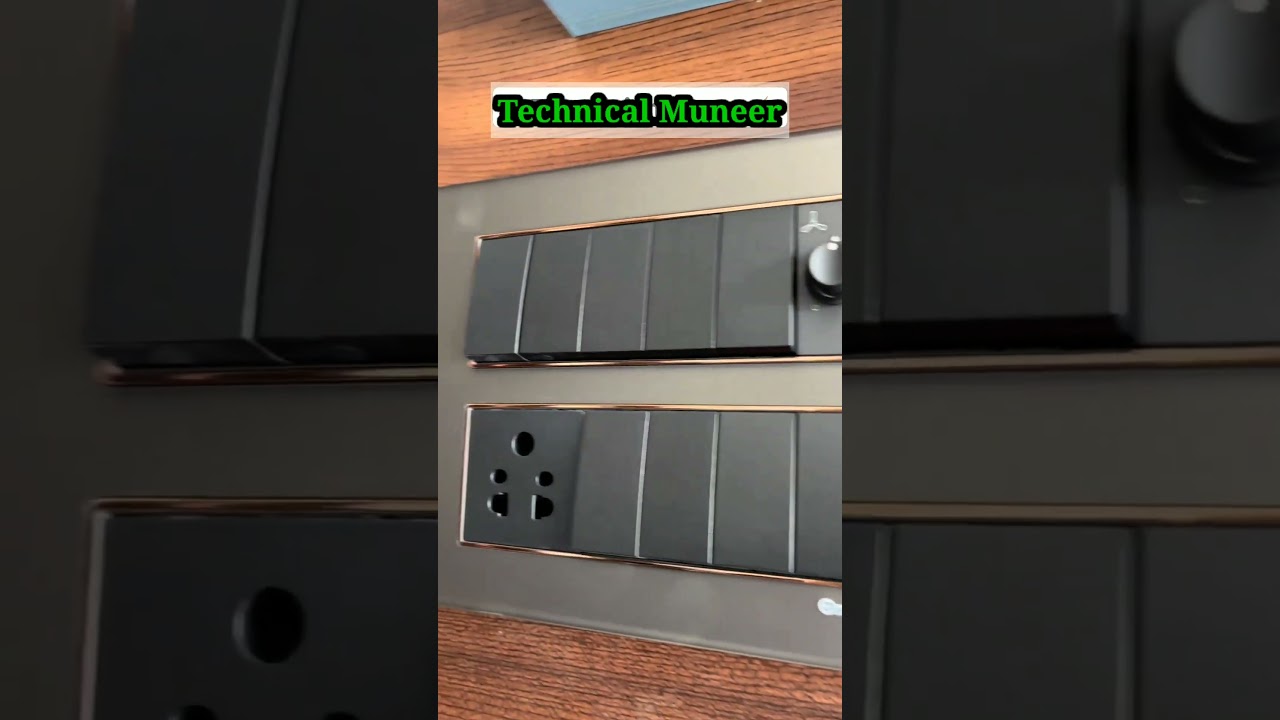 Havells Crabtree Modular Switches look and design#viral #shortvideo #trendingshorts