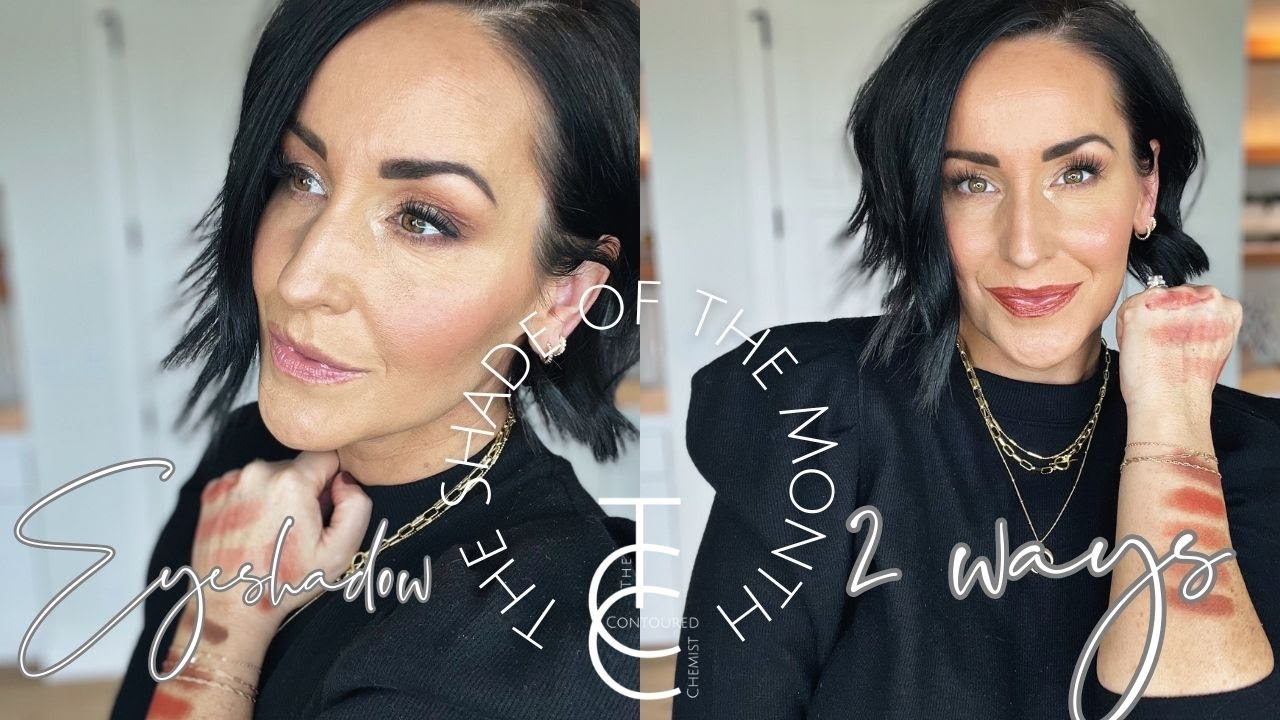 Seint Shade of the Month Crimson Eyeshadow Two Ways and Creating a Cohesive Look