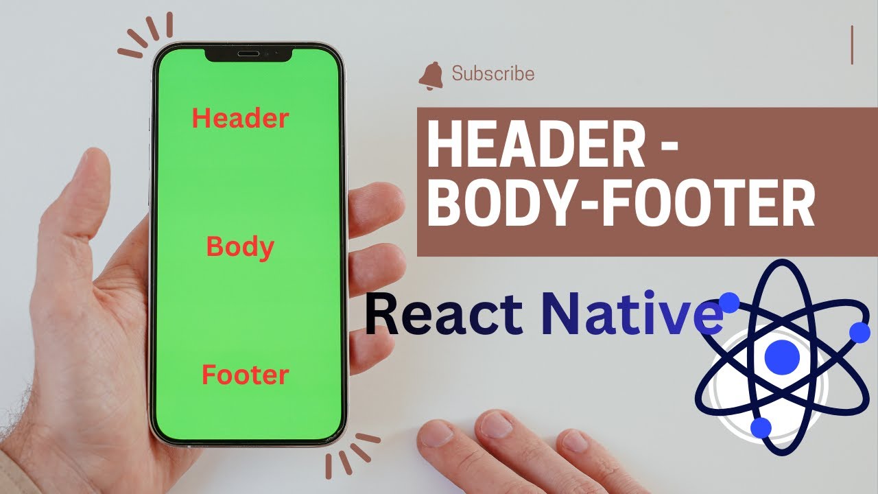How to Create Header and Footer in React Native (Step by Step)