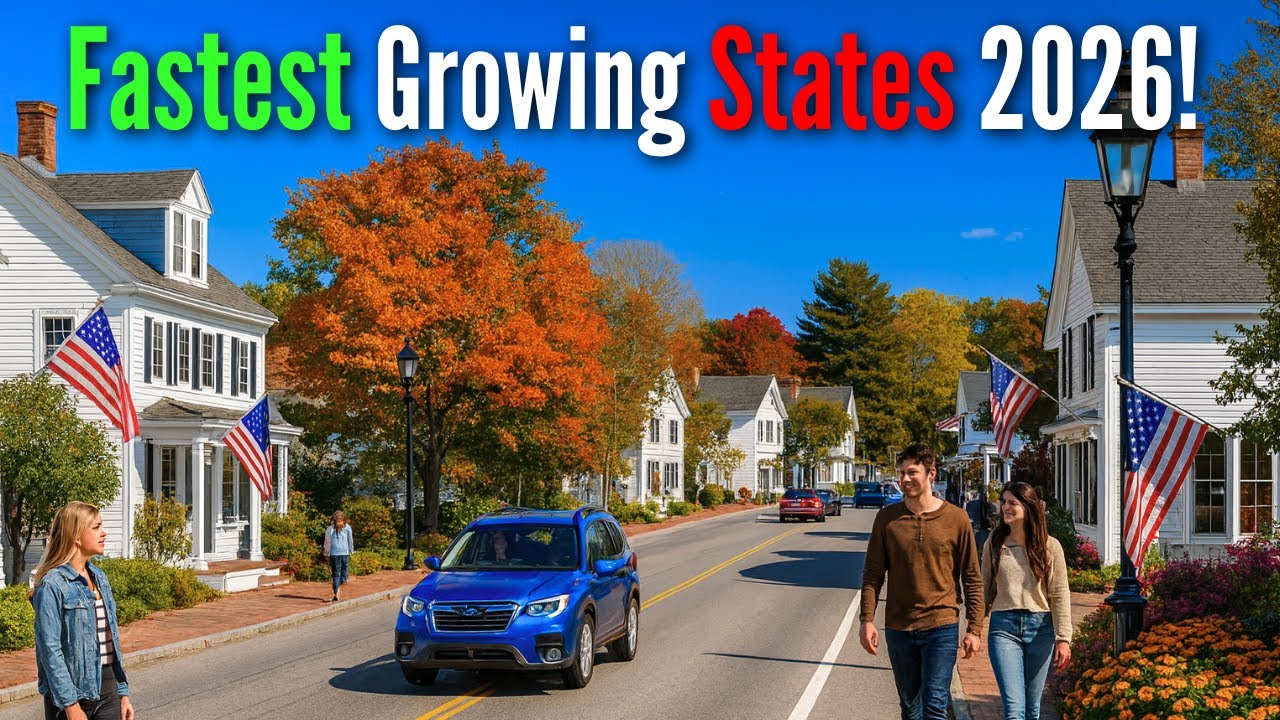 These are 10 Fastest Growing States in The U.S. That Will SURPRISE You
