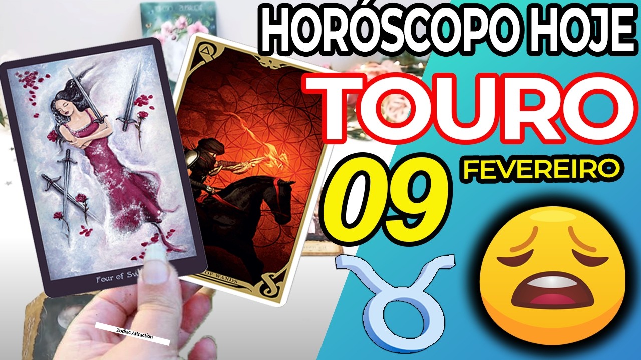 ESTÁ A CHEGAR UM PROBLEMA ❌ Touro ♉ 9 Fevereiro 2026 | Horoscopo do dia de hoje ♉ Tarot Touro