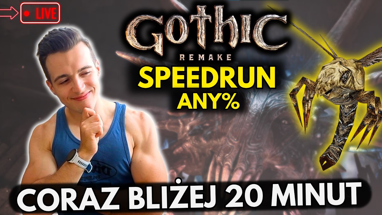 Gothic Remake 🔴 SPEEDRUN ANY% - CORAZ BLIŻEJ WORLD RECORDU? 👀