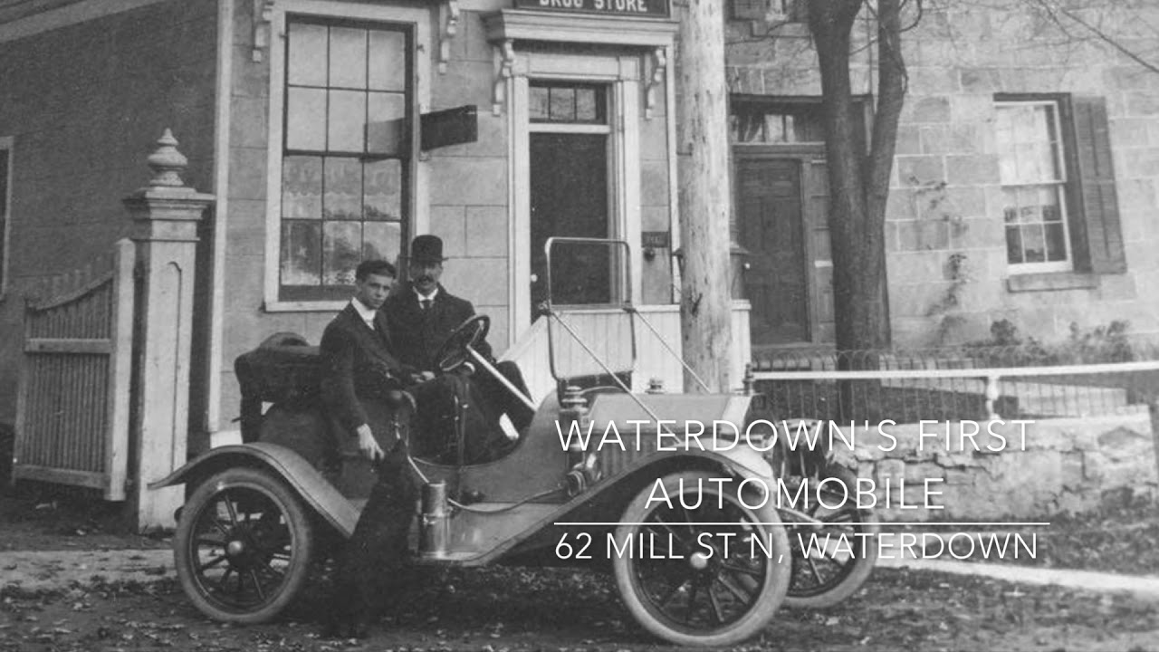 Automobiles, Waterdown and the Clappison Cut (1922)