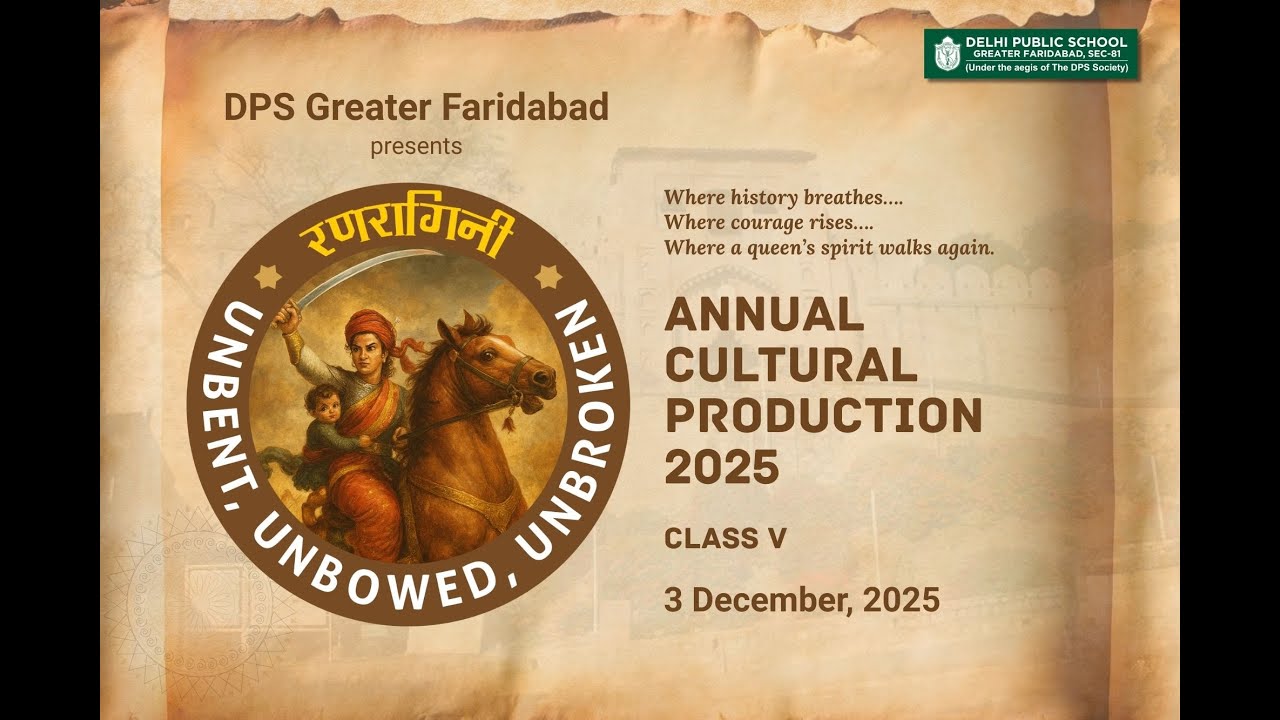 RANRAGINI – Full Annual Cultural Presentation by Class V | DPS Greater Faridabad