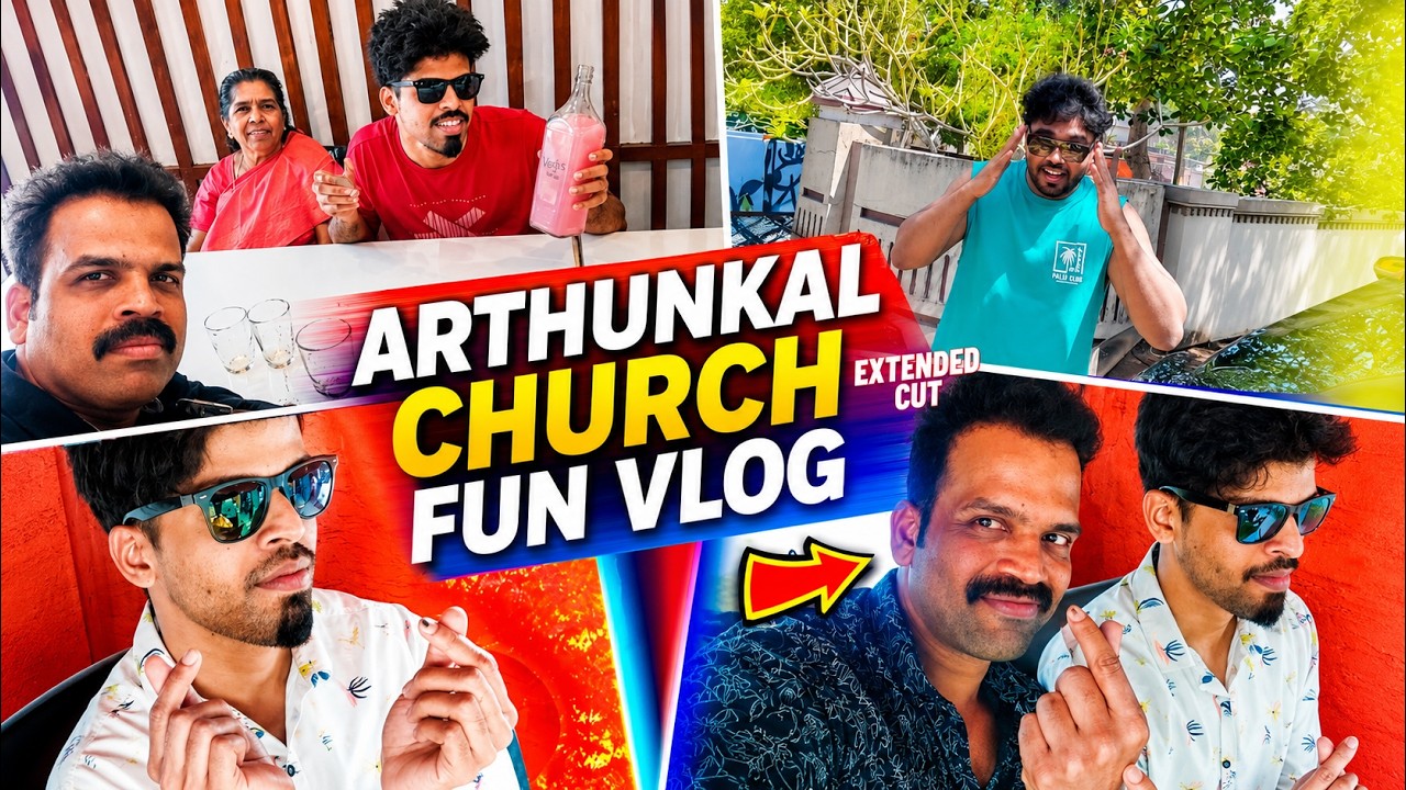 EXPLORING ARTHUNKAL CHURCH FT. JAISAPPY, JOSAPPY CAMEO @SanjuTechy😄