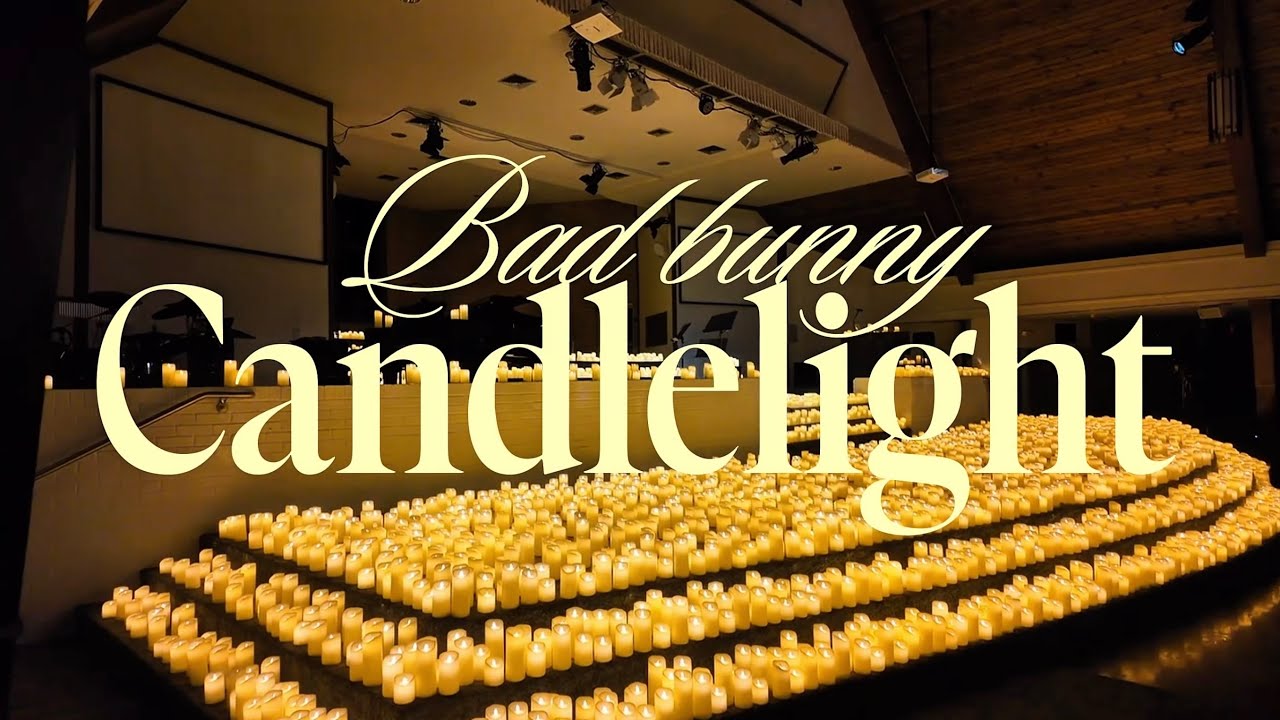 I went to a Bad Bunny Candlelight Concert…and WOW 🕯️🎻