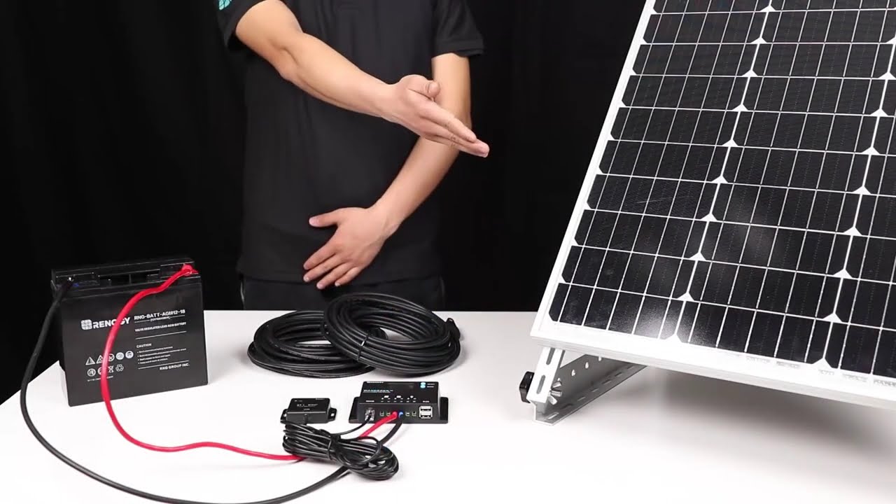 Renogy 10A PWM Solar Charge Controller | 12V/24V | Negative Ground