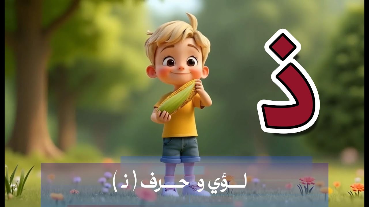 تعلم حرف ذ | الصف الأول الابتدائي | لغتي | الفصل الدراسي الثاني
