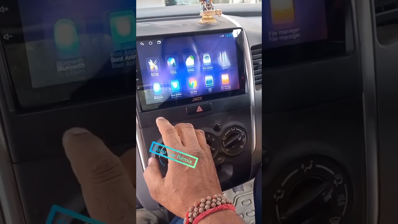 WagonR 9 inch Android and GPS install #gps #viralvideo #viralshots #new#video #ytshots #sonucarremix