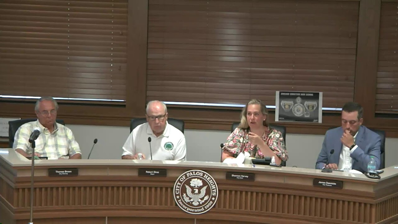 PALOS HEIGHTS CITY COUNCIL MEETING 07-01--25