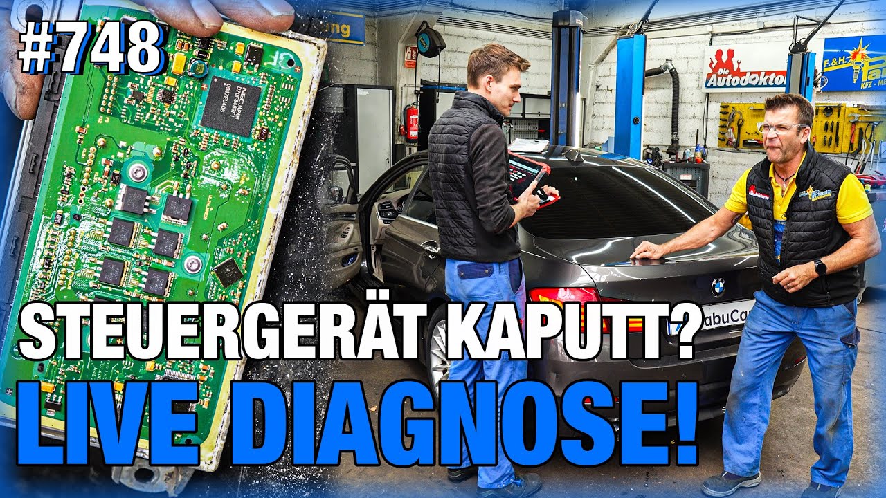 BMW-Fahrstabilisierung ausgefallen! 😳 Steuergerät HSR defekt?? | LIVE-DIAGNOSE!