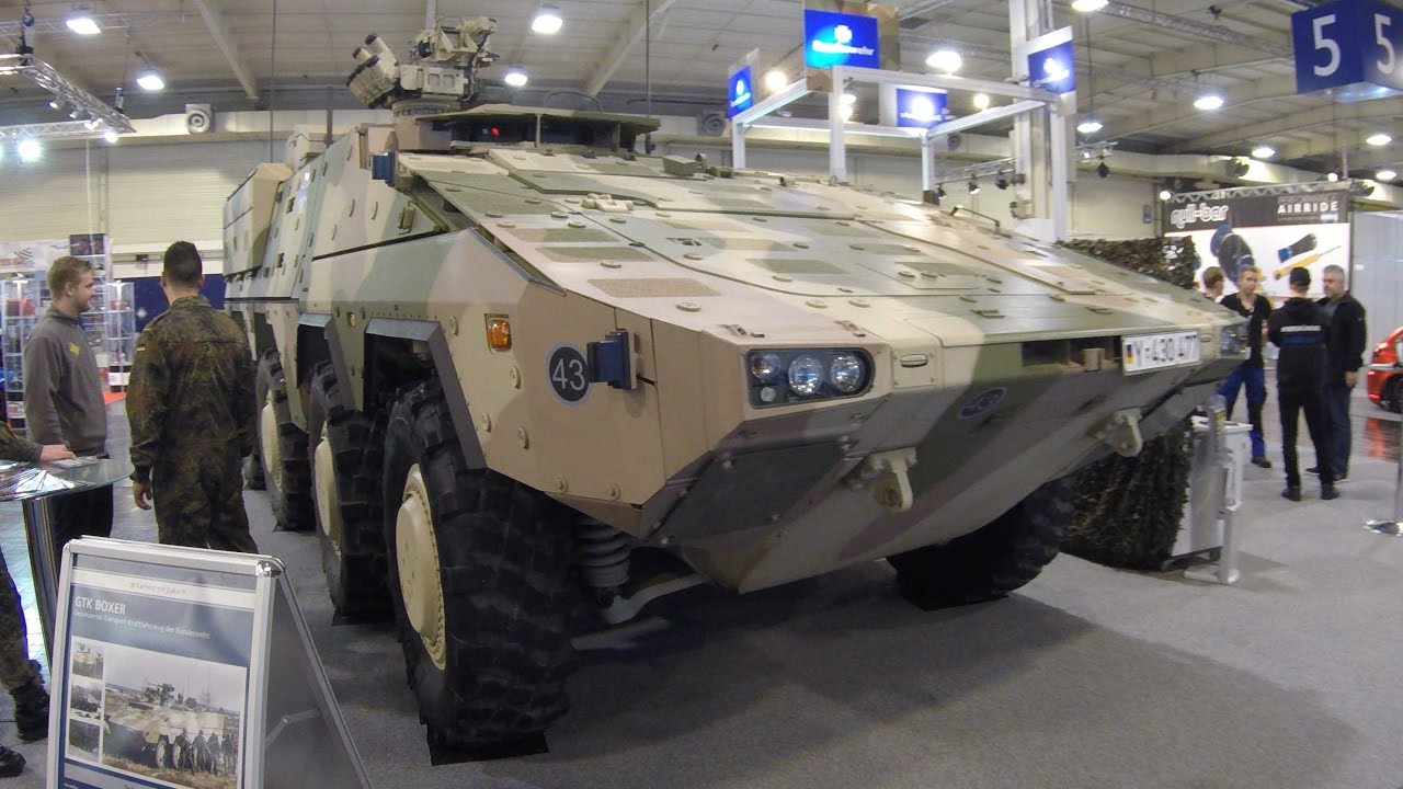 GTK BOXER ARMY VEHICLE MILITARY TRANSPORTER VAN ! WALKAROUND !