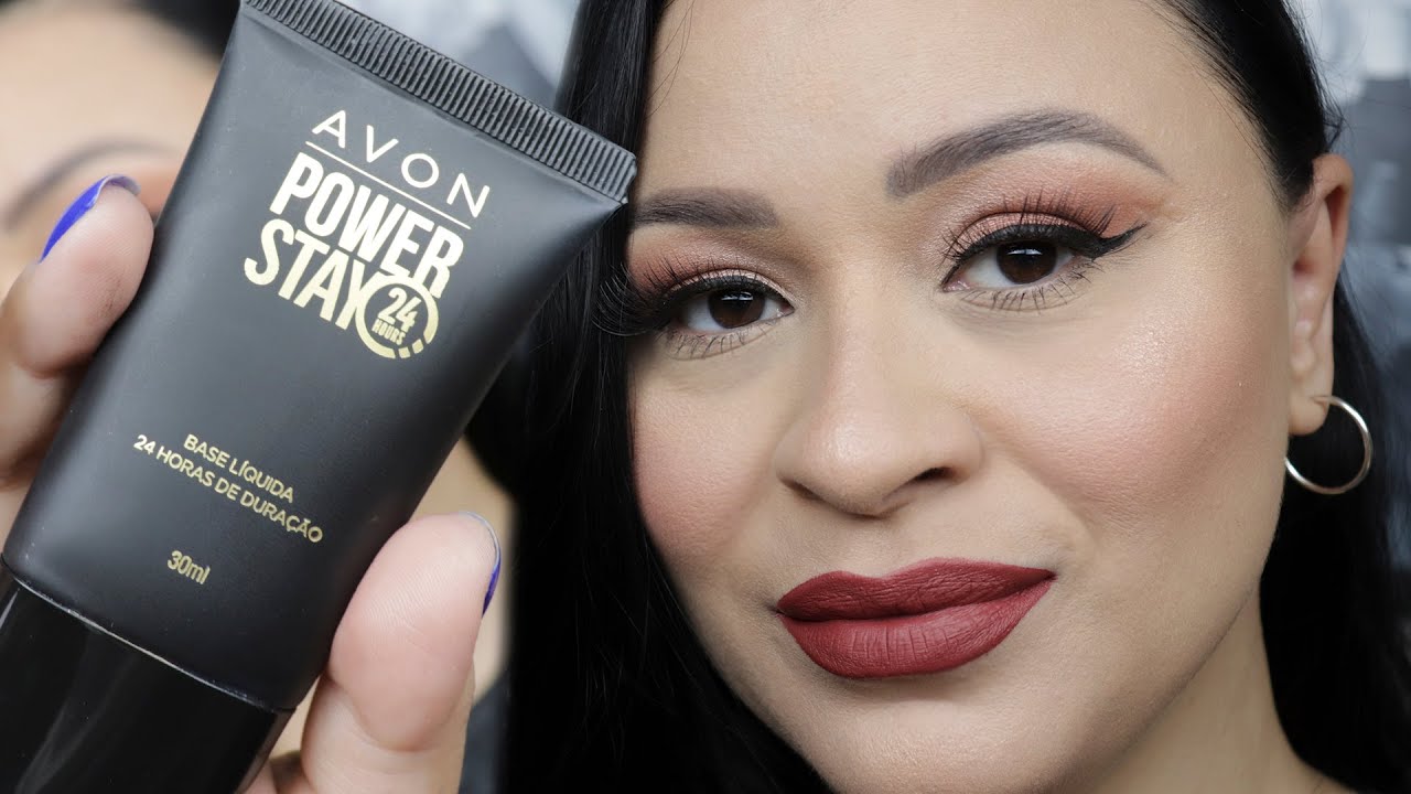 TESTEI A NOVA BASE POWER STAY 24H DA AVON! | RESENHA | #SINCELLEDADE