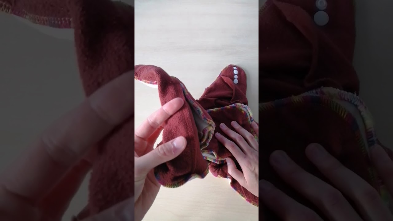 Bells Bumz Fitted Hemp Nappy Demo