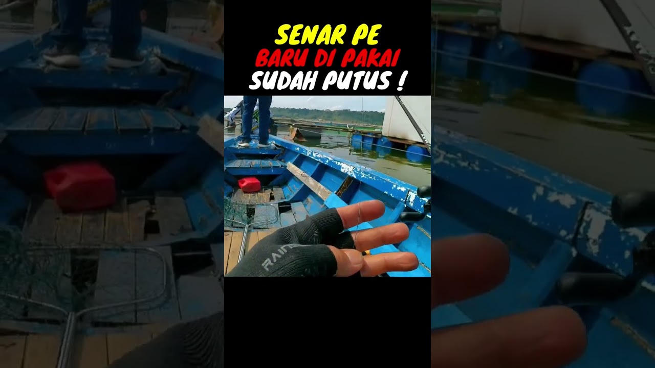 Senar PE terbaik , mahal kok begini ?! #castingtoman #castinghampala #castinggabus