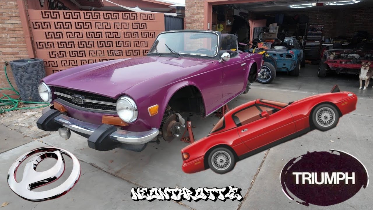 TRIATA! MIATA/TRIUMPH BODY SWAP?! PT. 1
