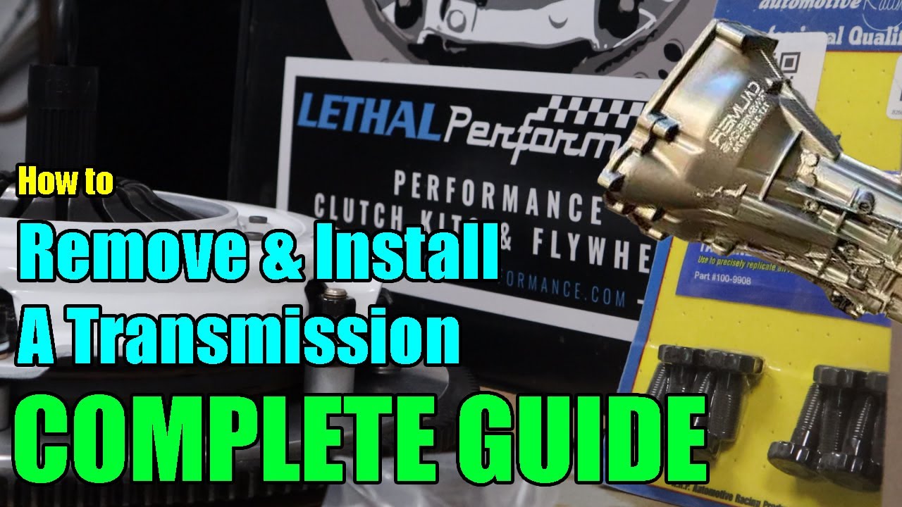 How to Remove & Install a Transmission (MT-82) - The last guide you'll ever need!