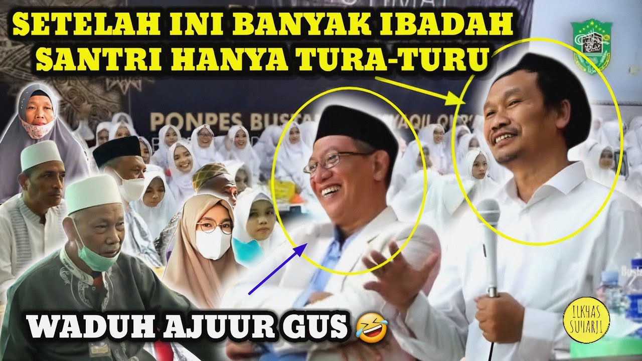 Gus Baha Gojlok Santri Gus Muham Bustanu Usysyaqil Quran Betengan Demak