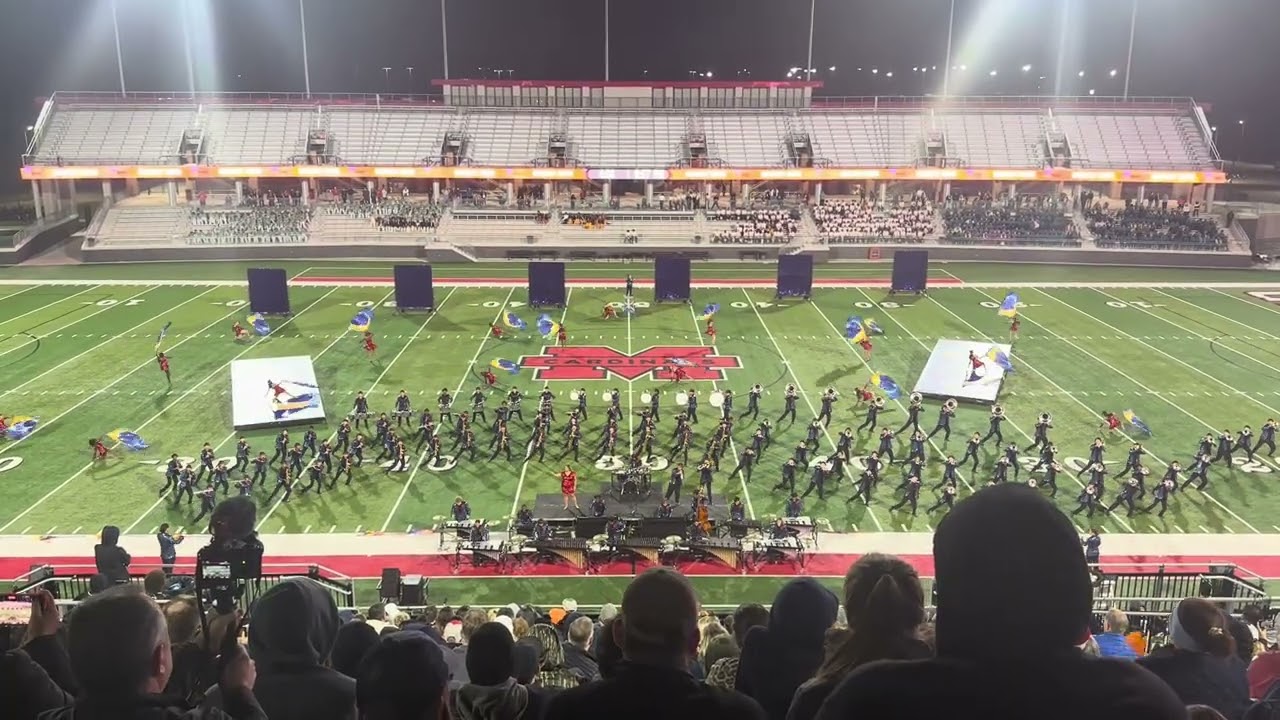 McKinney North High School Marching Band 2025 UIL 5A Area B Finals