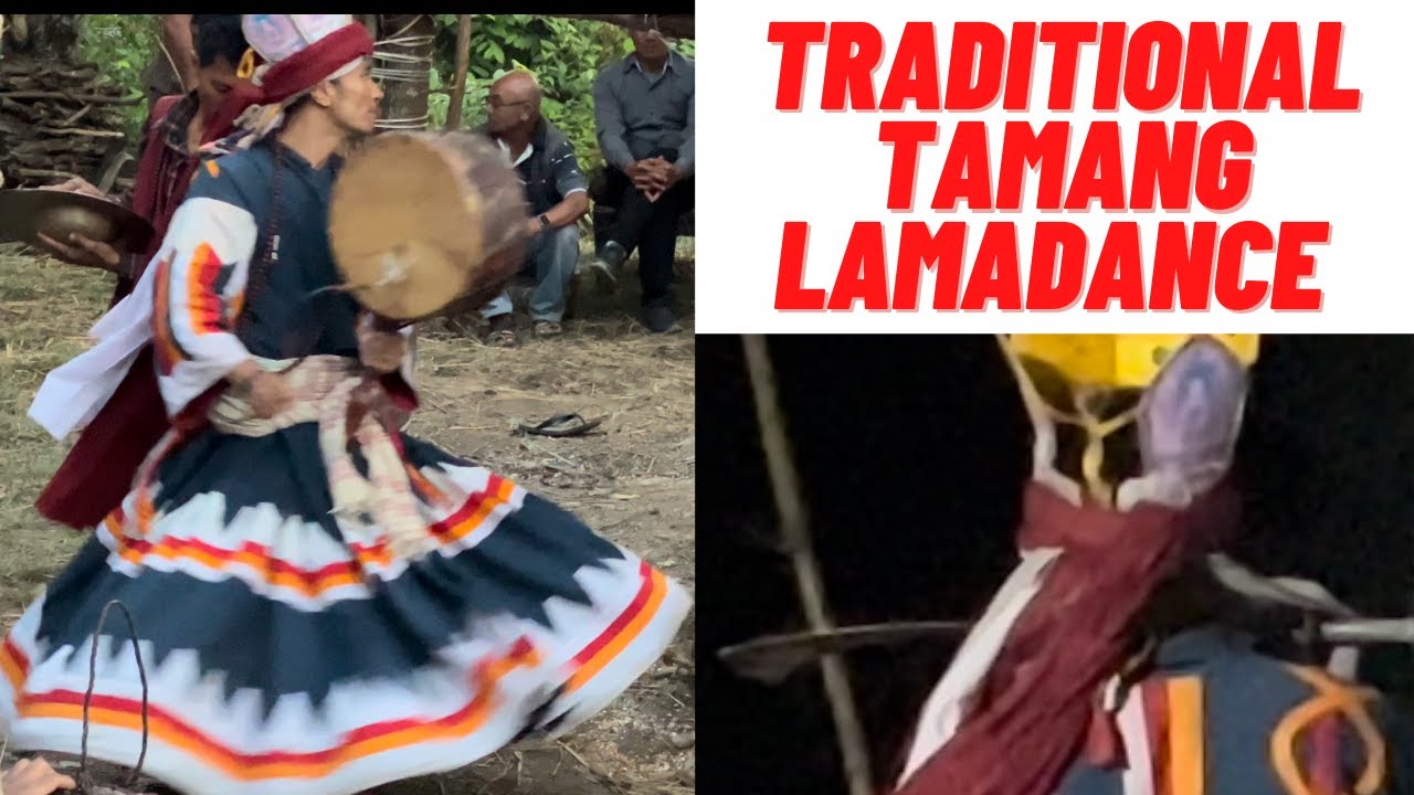 TAMANG Culture Classical FUNERAL day2 || lama dance ghewa || western tamang lama nach || gral