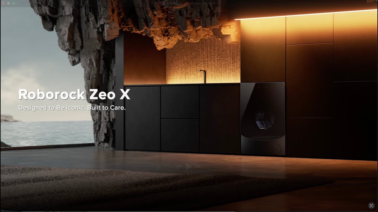Roborock Zeo X - Designed to Be Iconic. Built to Care.