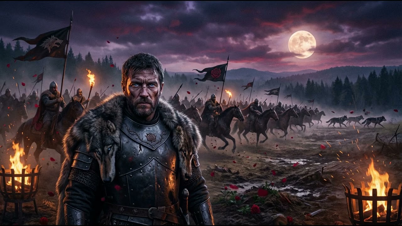 ⚔️ Ancient Visigoth Cavalry War Song: Wolves & Roses (Double Extended) | ᚹᚢᛚᚠᚨᛉ ᚢᚾᛞ ᚱᛟᛉᛟᚾ