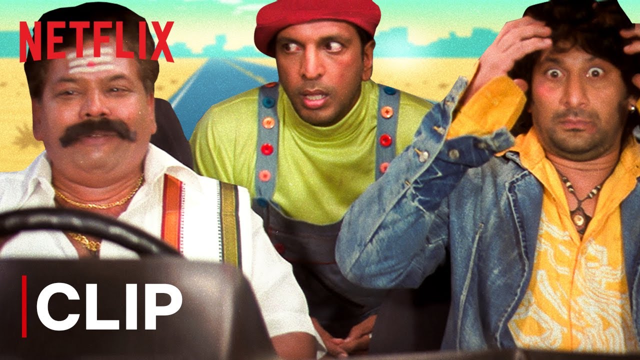 Dhamaal Funny Scene | Mr. Iyer Drops Javed Jaffrey & Arshad Warsi | Netflix India