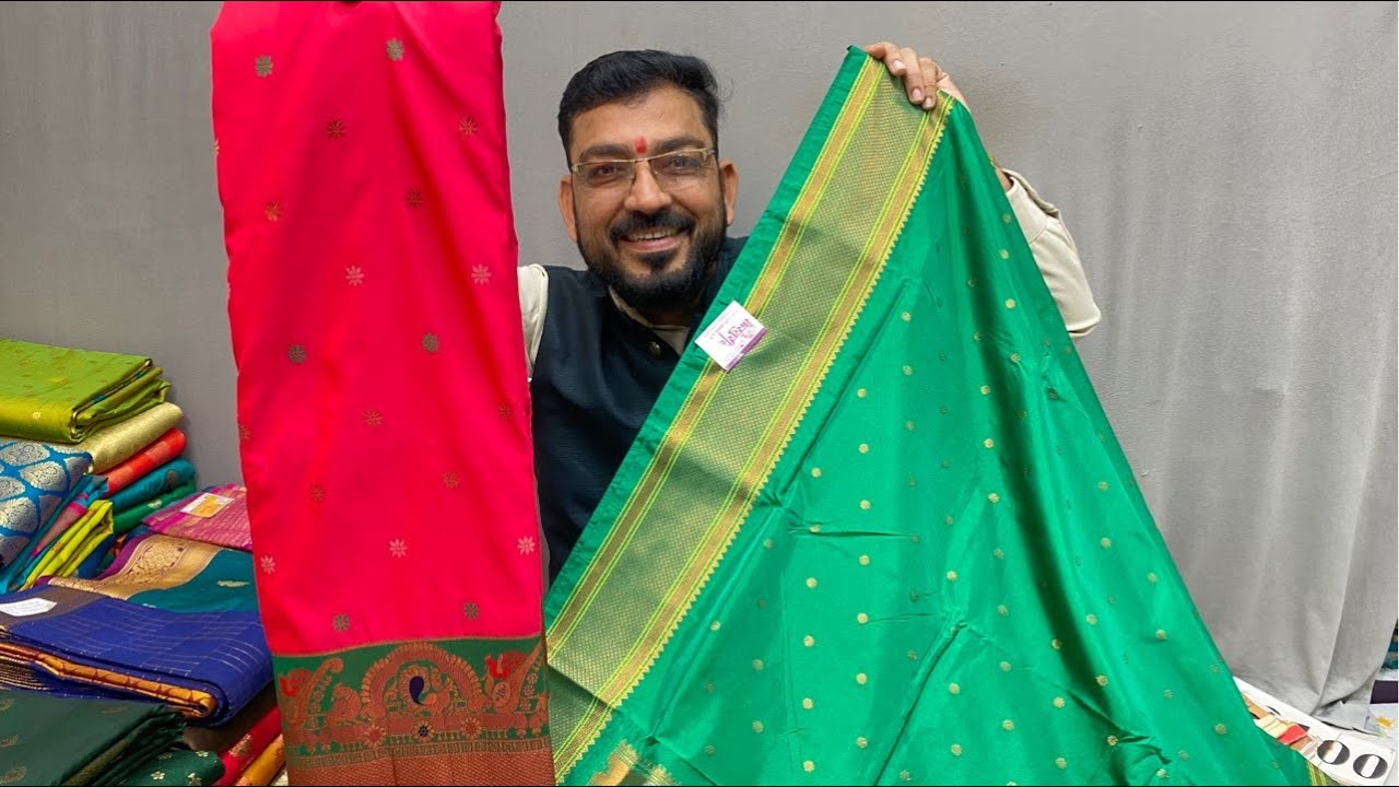 Normal Weaving Mistake Live streaming of Kasturi Paithani Saree