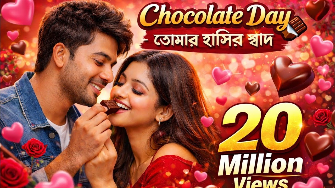 Chocolate Day Special 🍫 | Chocolate Love – তোমার হাসির স্বাদ | Romantic Duet Song 2026
