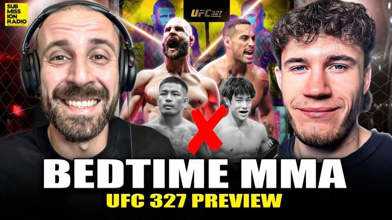 BEDTIME MMA - UFC 327 FULL CARD Preview, Jiri or Ulberg? Future of 205 + Khamzat, Israel Future!