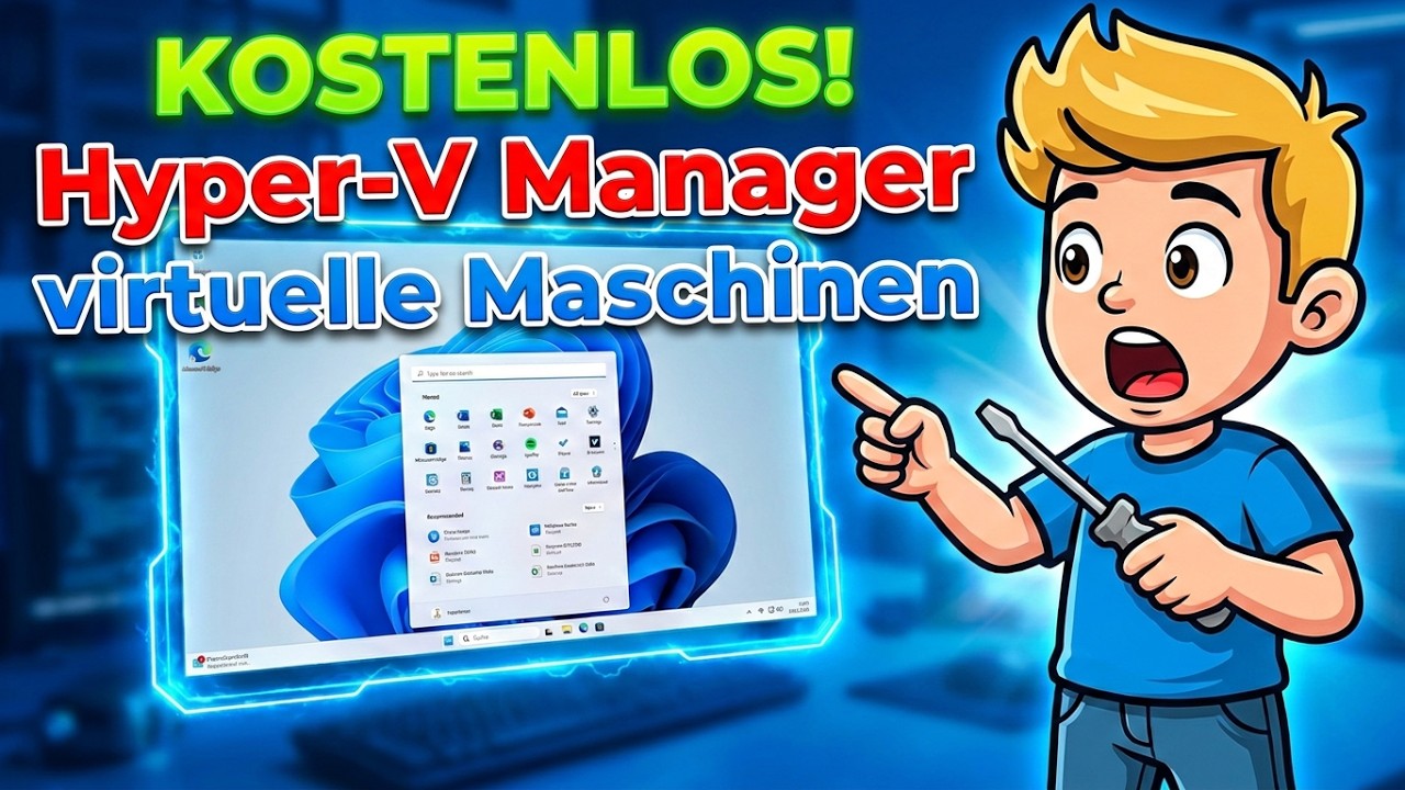 Virtuelle Maschine mit Windows 11 installieren - Hyper-V Einrichtung