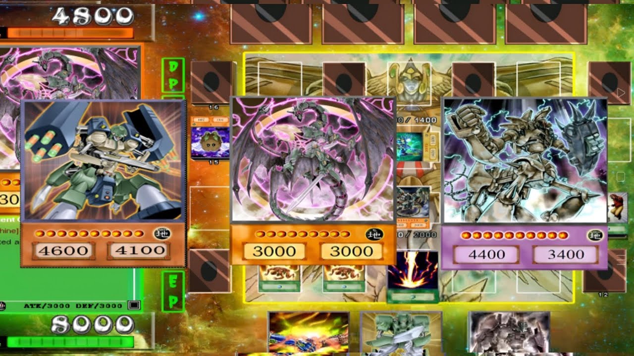 YuGiOh GX Power Of Chaos Возрождение Джейдена Древний Механизм и Сила Машины
