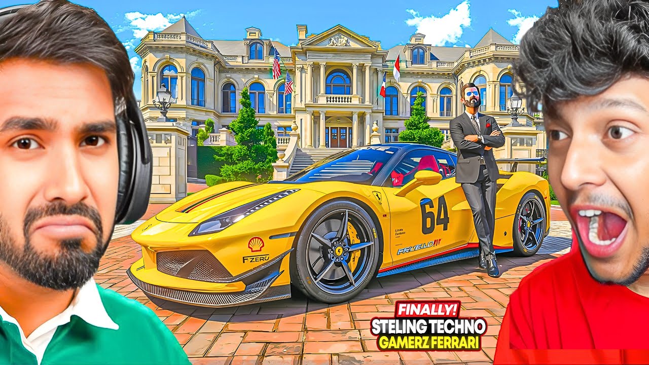 I FINALLY GOT MY FERRARI DELIVERED In GTA V! REAL LIFE #24